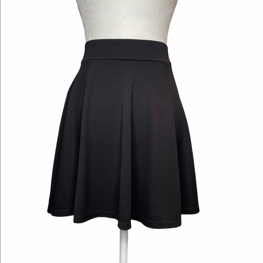 Black Skater Skirt